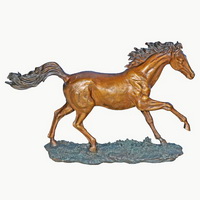 Bronze running horse CA-043
